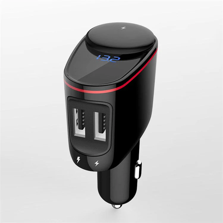 LOHEE S-06A Dual USB Car Charger Voltage Detection Cigarette Lighter Socket Charge Adapter - Image 8