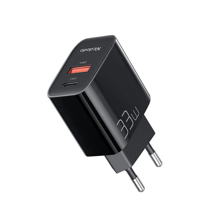 MCDODO CH-0921 MDD PD33W USB-A + Type-C Dual Output Fast Charger Cell Phone Charger - EU Plug - Image 2