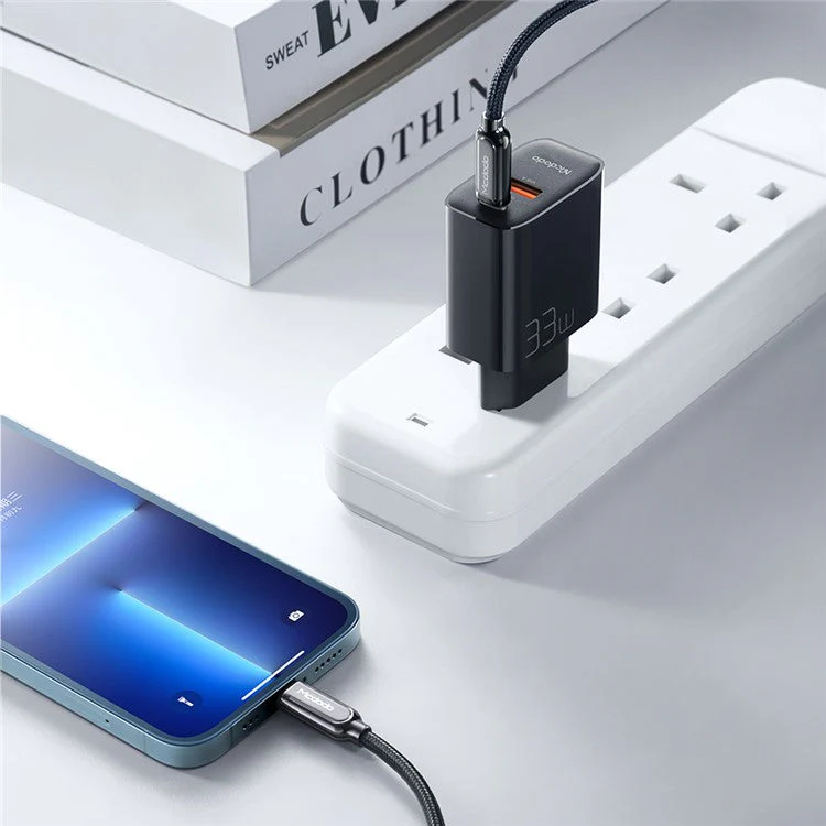 MCDODO CH-0921 MDD PD33W USB-A + Type-C Dual Output Fast Charger Cell Phone Charger - EU Plug - Image 6
