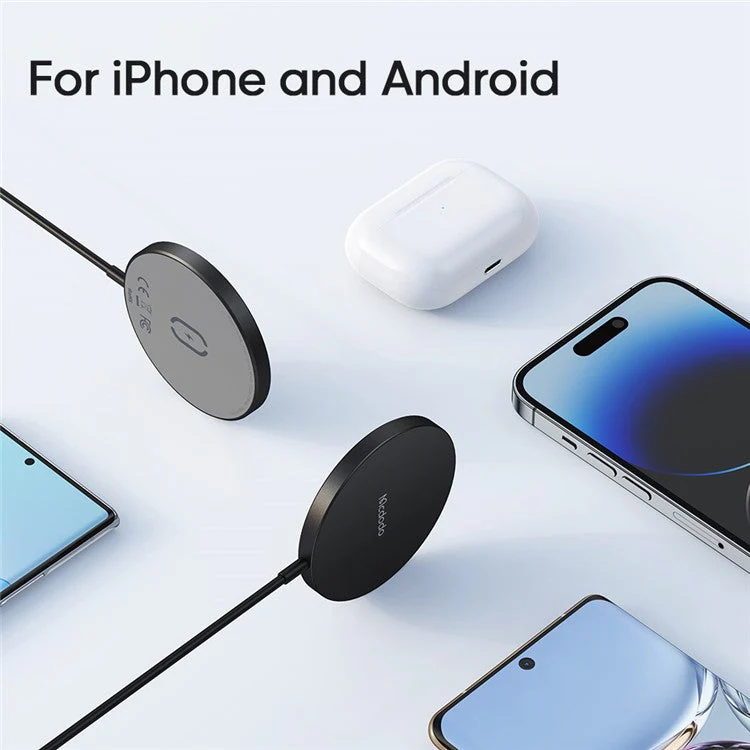 MCDODO CH-4360 MDD Wireless Charger Ultra-thin Charging Pad Cell Phone Safe Charger - Black - Image 7