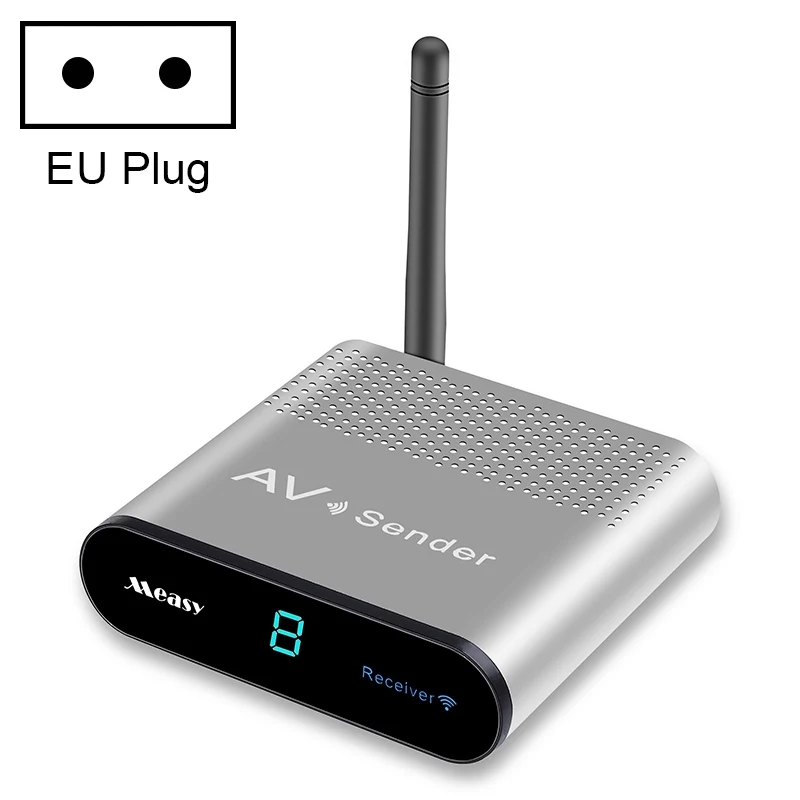 Measy AV220 2.4GHz Wireless Audio / Video Transmitter and Receiver, Transmission Distance: 200m, EU Plug