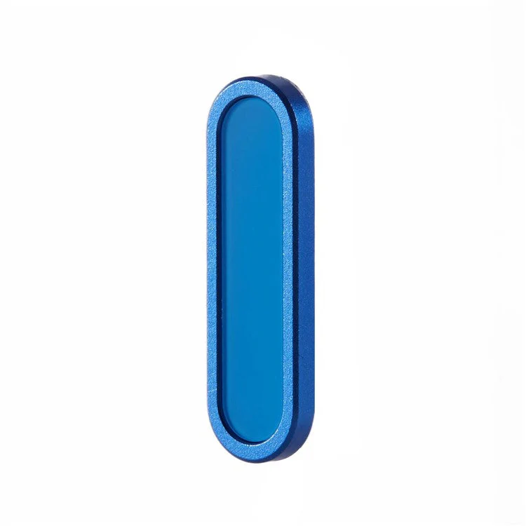 Metal Camera Button Cover For iPhone 16 / 16 Plus / 16 Pro / 16 Pro Max Adjustable Spacing Camera Button Protector - Blue - Image 2
