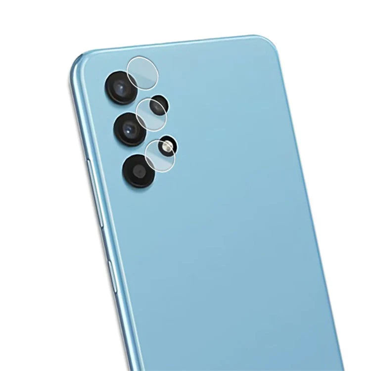 MOCOLO 1 Set Lens Film for Samsung Galaxy A32 5G , 9H Tempered Glass HD Back Camera Lens Protector - Transparent - Image 2