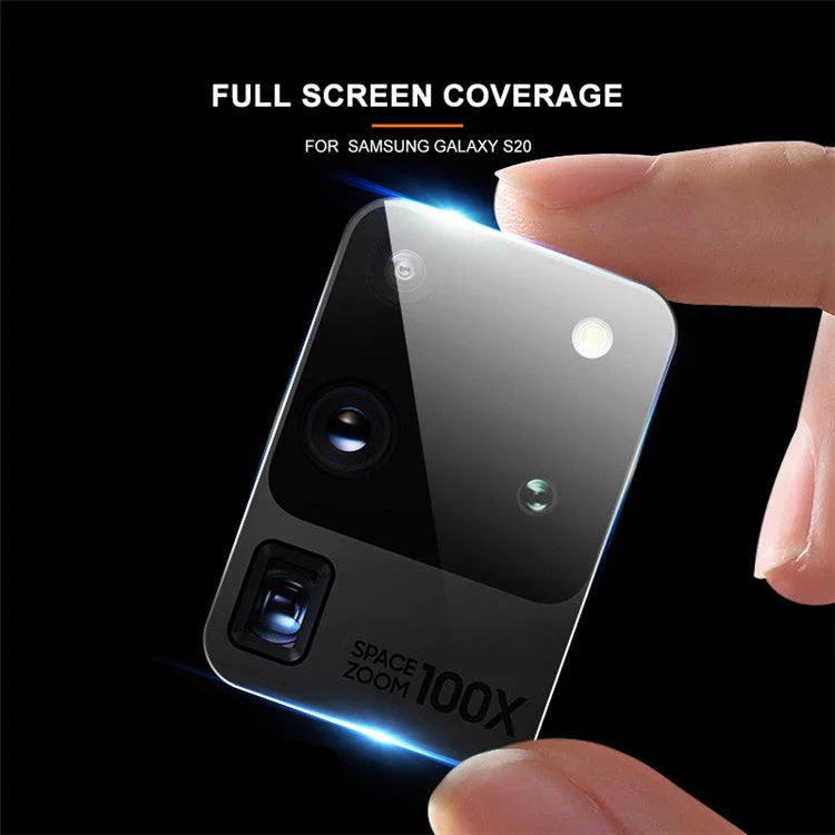 MOCOLO 2PCS/Pack for Samsung Galaxy S20 Ultra Tempered Glass Camera Lens Protector Anti-Fingerprint Anti-Scratch - Image 2