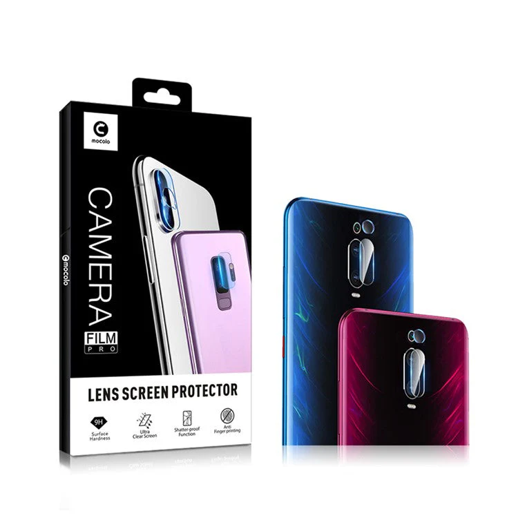 MOCOLO 2PCS Tempered Glass Camera Lens Protector Films [Ultra Clear] for Xiaomi Redmi K20 / K20 Pro / Mi 9T / Mi 9T Pro - Image 8