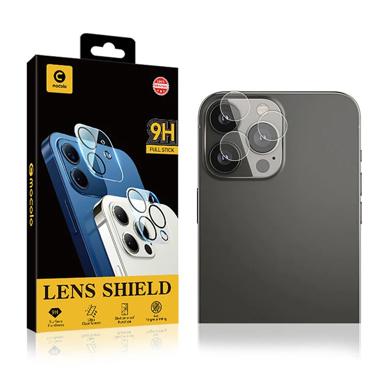 MOCOLO 9H Tempered Glass Camera Lens Protector HD Cover Film for iPhone 13 Pro 6.1 inch - Transparent - Image 6