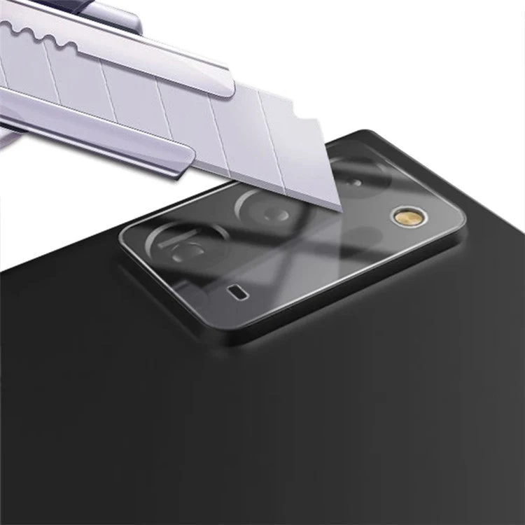 MOCOLO Anti-explosion Ultra Clear Tempered Glass Automatic Nano-adsorption Camera Lens Protector for Samsung Galaxy Note20 4G/5G - Image 3