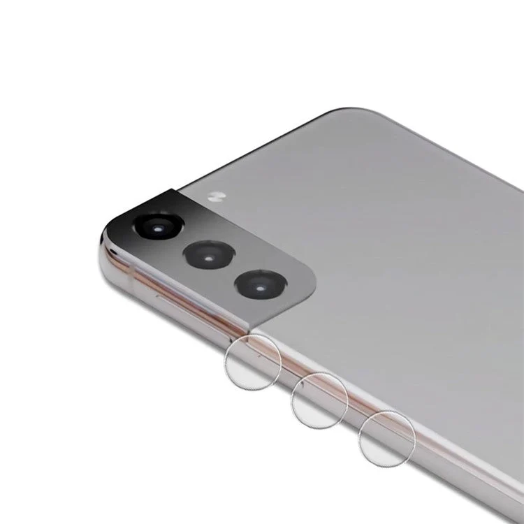 MOCOLO Anti-fingerprint Lens Film Set for Samsung Galaxy S23+ , 9H Tempered Glass HD Back Camera Lens Protector - Transparent - Image 4