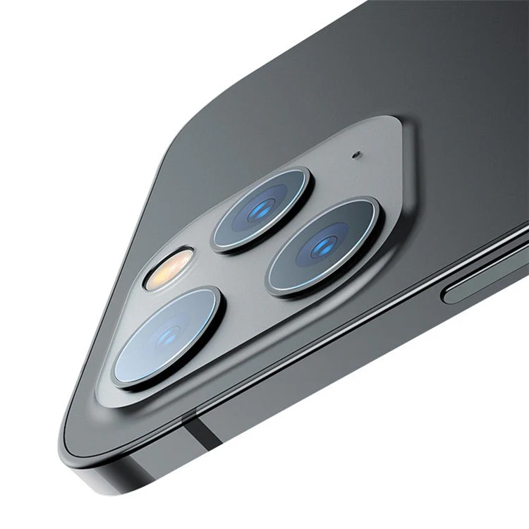 MOCOLO Clear Tempered Glass Back Camera Lens Protector for iPhone 12 Pro Max - Image 2