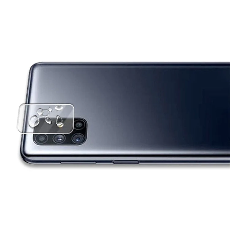 MOCOLO For Samsung Galaxy M51 Anti-fingerprint Lens Film Tempered Glass Back Camera Lens Protector - Transparent - Image 3
