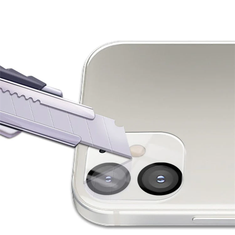 MOCOLO Silk Print Tempered Glass Camera Lens Film for iPhone 12 mini - Image 4