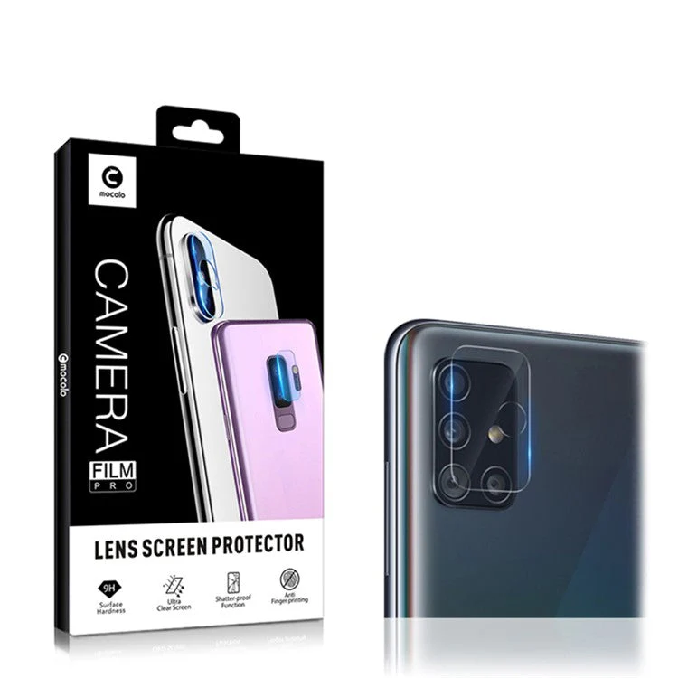 MOCOLO Ultra Clear Tempered Glass Back Camera Lens Protector for Samsung Galaxy A71 SM-A715 - Image 6