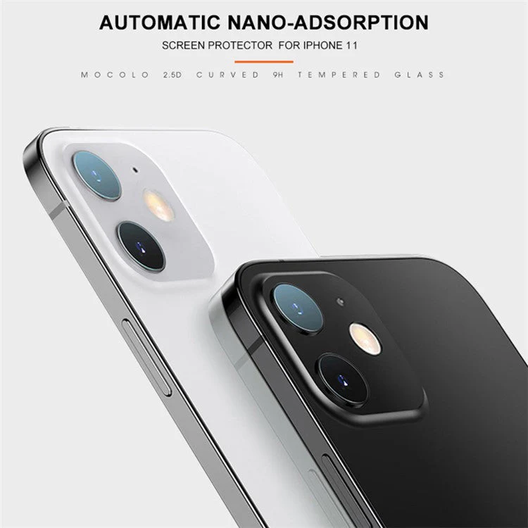 MOCOLO Ultra Clear Tempered Glass Back Camera Lens Protector [Full Glue] for iPhone 11 6.1 inch - Image 2