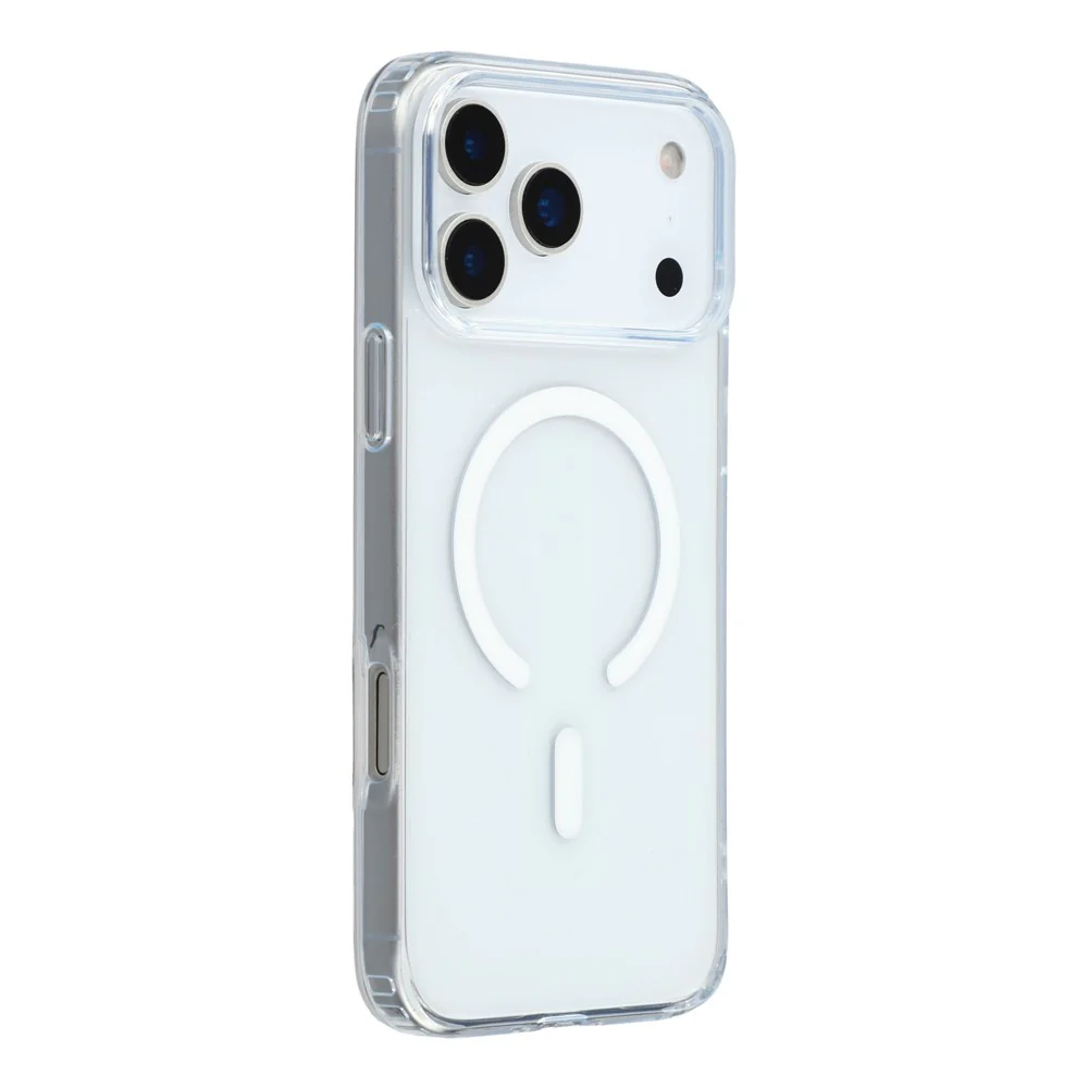 MUTURAL For iPhone 17 Pro Max Case Compatible with MagSafe TPU + PC Clear Phone Cover