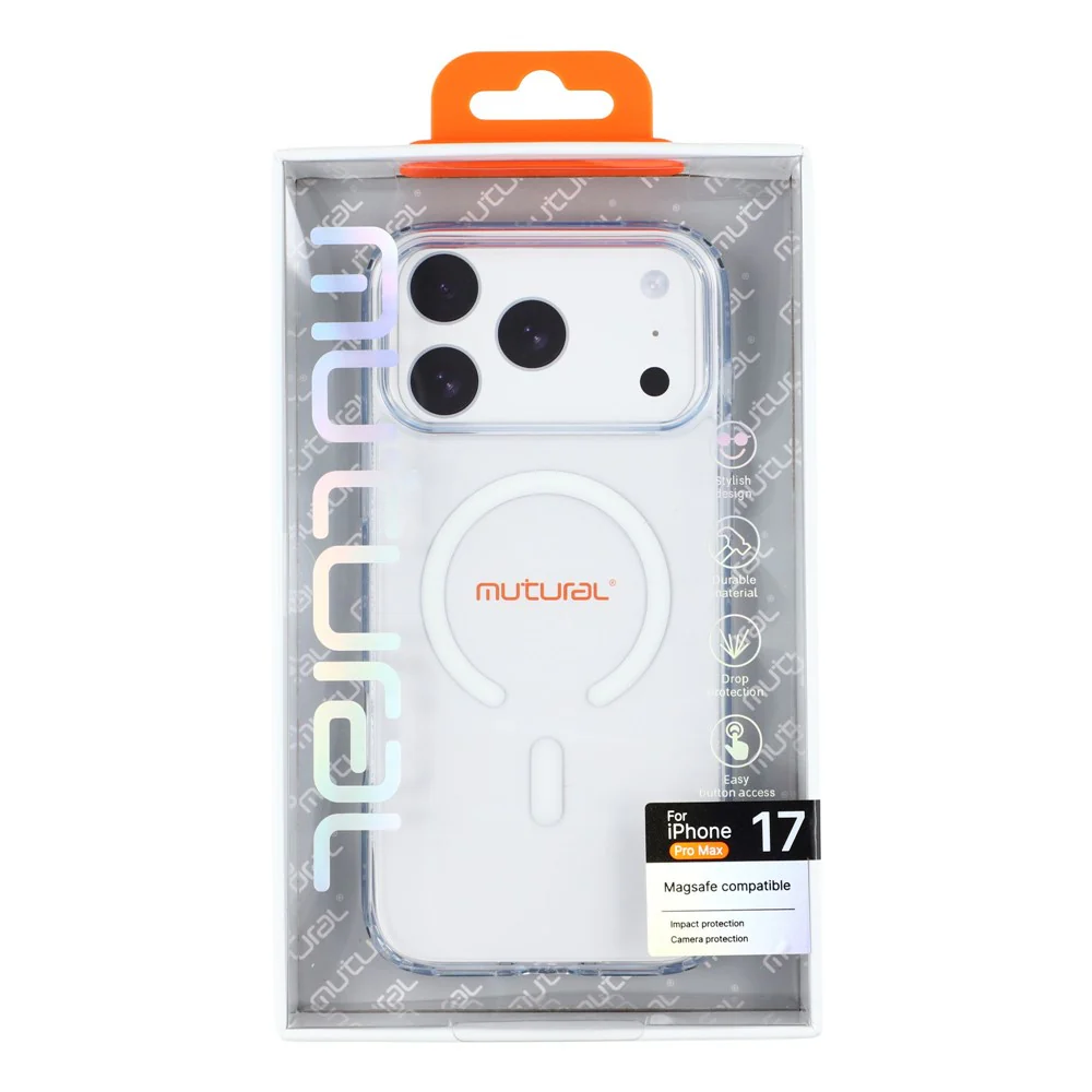 MUTURAL For iPhone 17 Pro Max Case Compatible with MagSafe TPU + PC Clear Phone Cover - Image 7