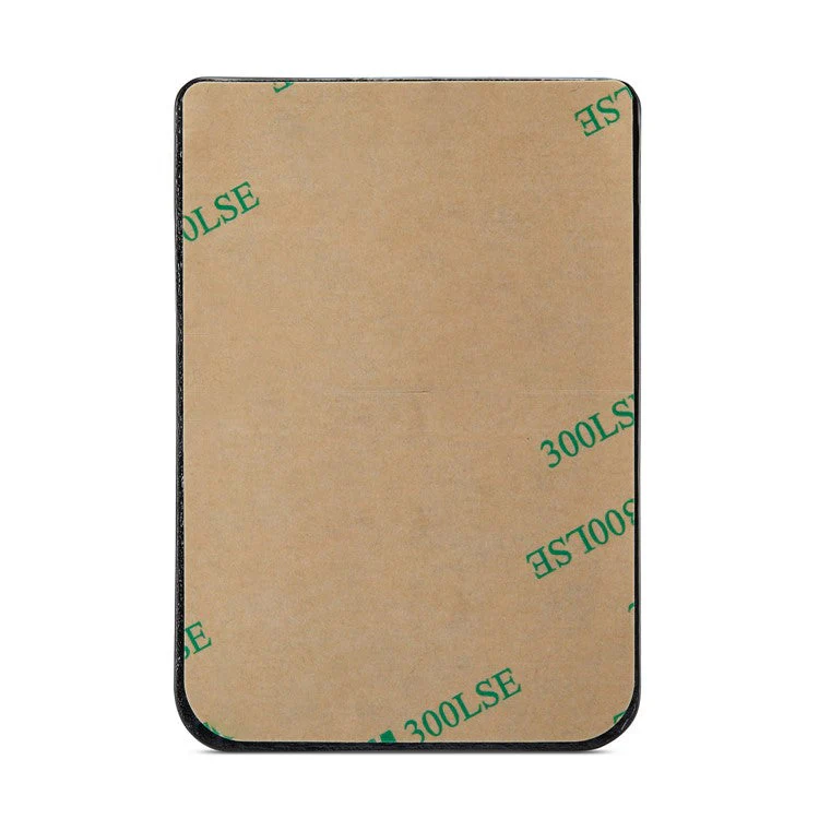 MUXMA MX112 Cross Texture Leather Phone Card Holder Ring Stand RFID Blocking Adhesive Credit Card Slot - Pink - Image 7