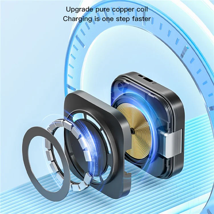 N3 3-in-1 Foldable Desktop Charging Stand Watch Earphone Phone Magnetic Wireless Charger - Image 6