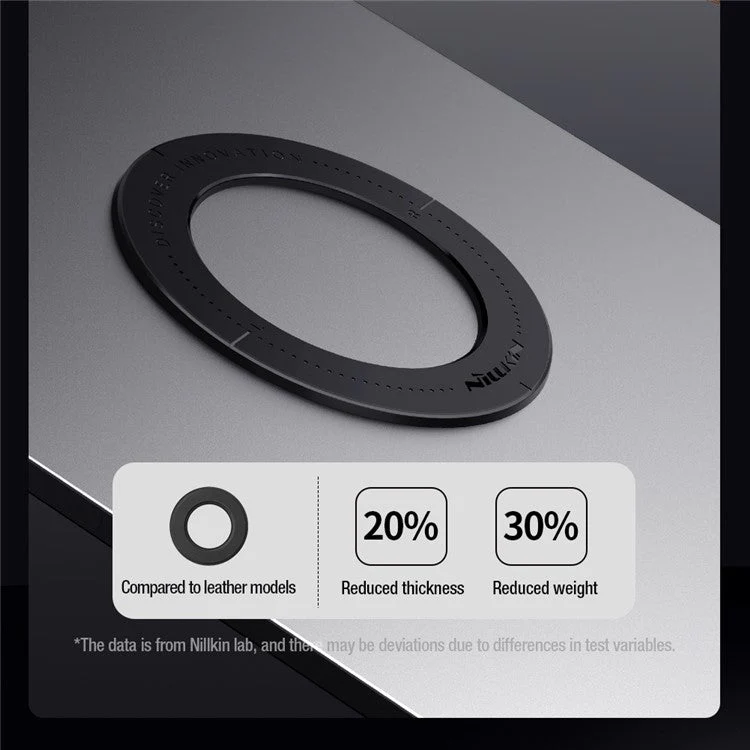 NILLKIN 2Pcs Snaplink Ultra Magnetic Sticker Magnetic Adapter Ring - White - Image 7