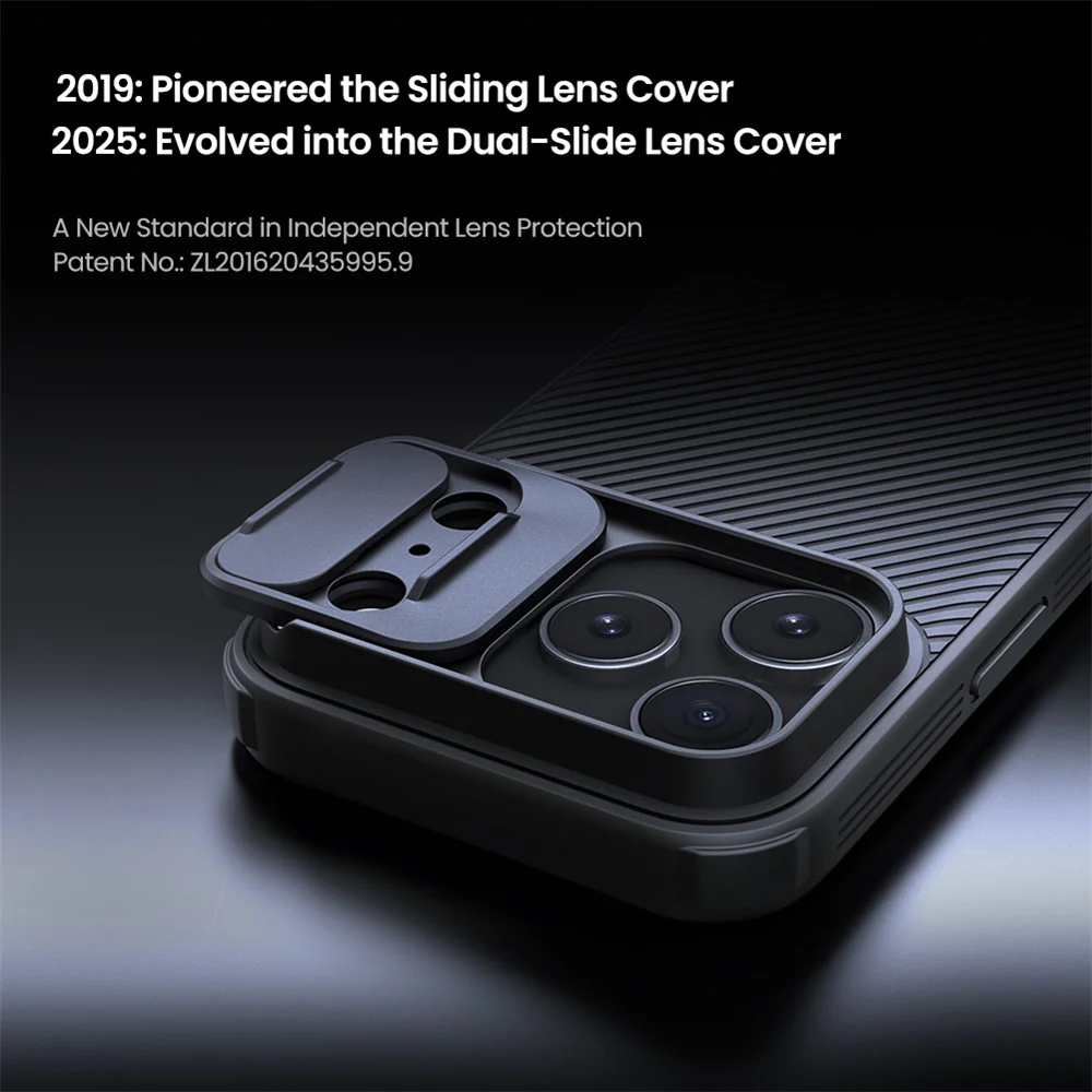 NILLKIN Camshield Pro for iPhone 17 Pro Max Case Compatible with MagSafe TPU + PC Phone Cover with Slider Camera - Image 7