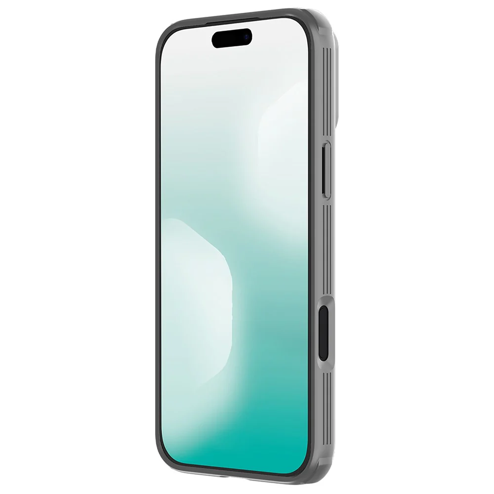 NILLKIN Camshield Pro Series for iPhone 17 Pro Max Case PC + TPU Slide Camera Lid Phone Cover - Grey - Image 2