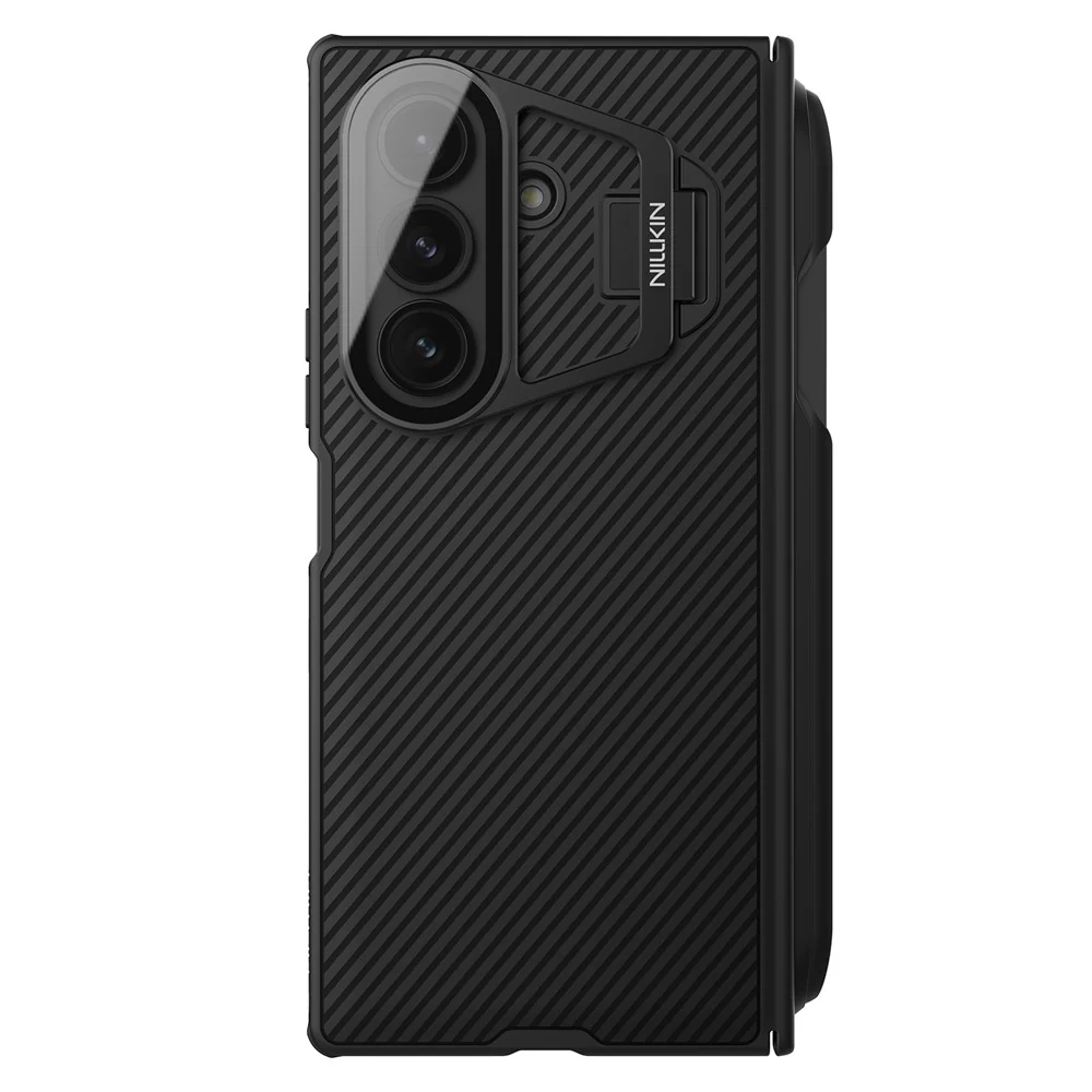 NILLKIN CamShield Prop Series For Samsung Galaxy Z Fold7 5G Case PC Phone Cover with Clear Camera Lid  /  Stylus Pen - Image 3