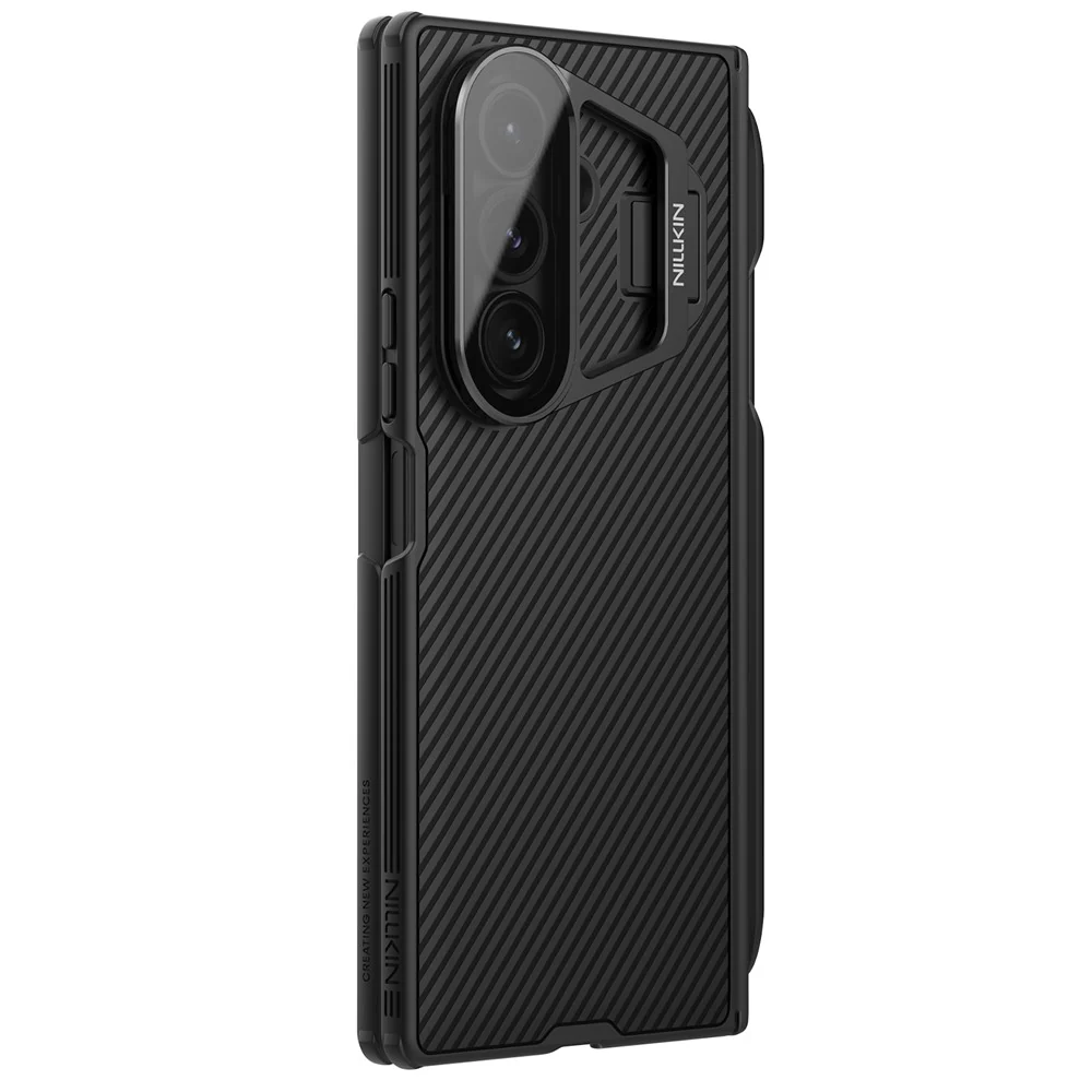 NILLKIN CamShield Prop Series For Samsung Galaxy Z Fold7 5G Case PC Phone Cover with Clear Camera Lid  /  Stylus Pen - Image 4
