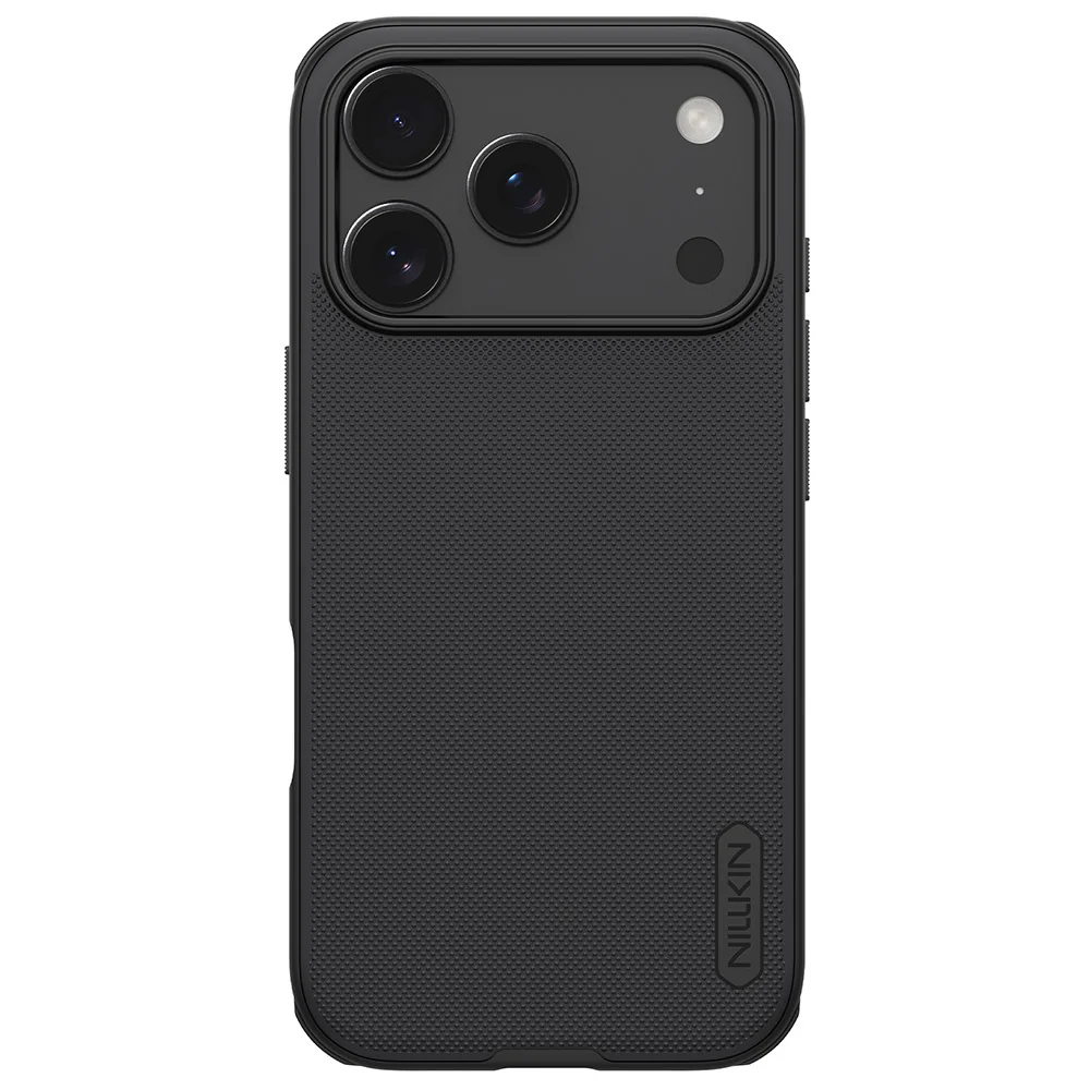 NILLKIN Frosted Shield Pro For iPhone 17 Pro Max Case Matte PC + TPU Phone Cover - Black - Image 3