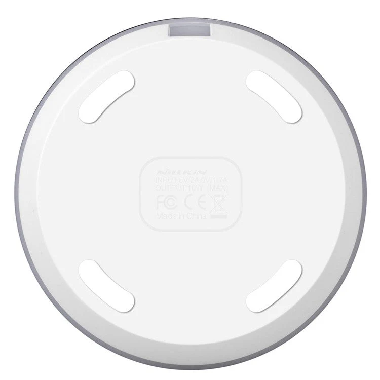 NILLKIN Magic Disk III Fast Charge Wireless Charger (Not Support FOD Function) for Samsung S7/S7 Edge Etc - White - Image 2