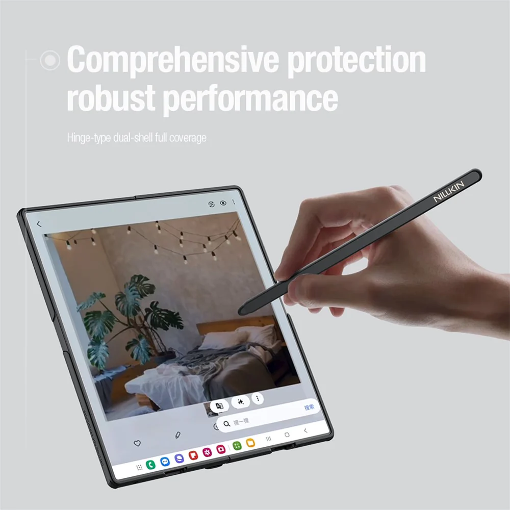 NILLKIN Super Frosted Shield Fold for Samsung Galaxy Z Fold7 5G Case PC Matte Phone Cover - Image 7