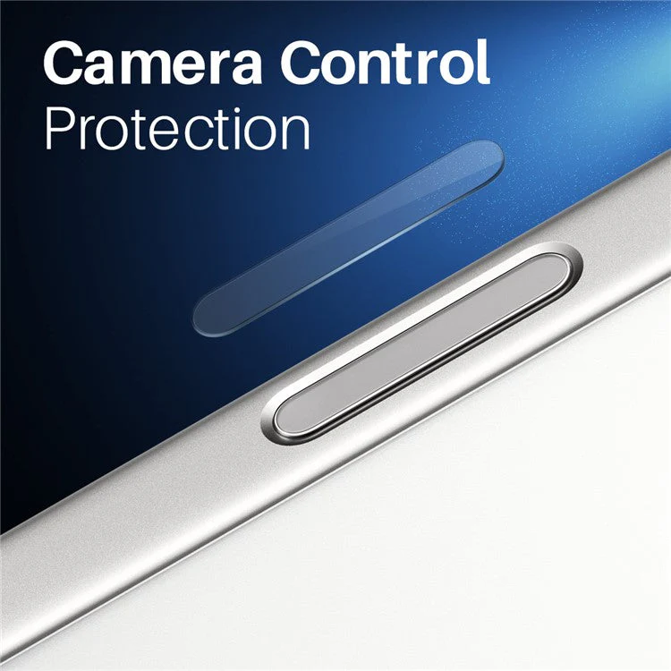 NORTHJO 2Pcs For iPhone 16 / 16 Plus / 16 Pro / 16 Pro Max Camera Control Button Cover Protector Tempered Glass Film - Transparent - Image 2