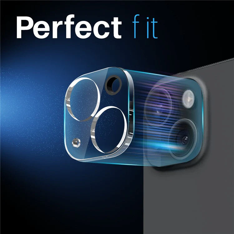NORTHJO For iPhone 14 / 14 Plus Camera Lens Protector Tempered Glass HD Clear 3D Full Coverage - Image 4