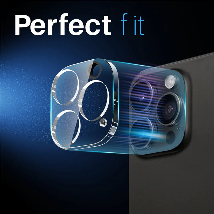 NORTHJO For iPhone 14 Pro / 14 Pro Max Camera Lens Protector Tempered Glass HD Clear 3D Full Coverage - Image 4