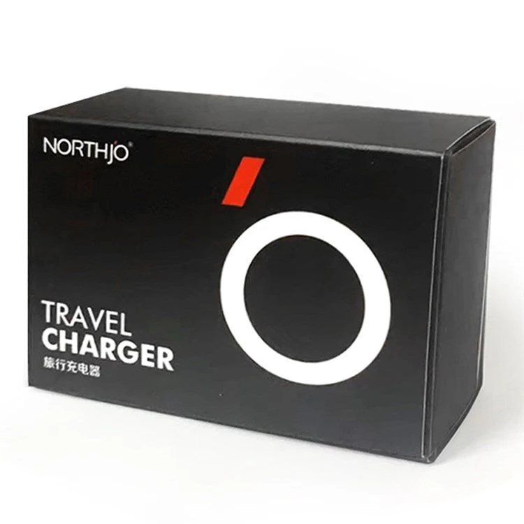 NORTHJO NOPD200601EU PD 20W USB C Single Port Fast Charger Wall Adapter - EU Plug/Black - Image 8