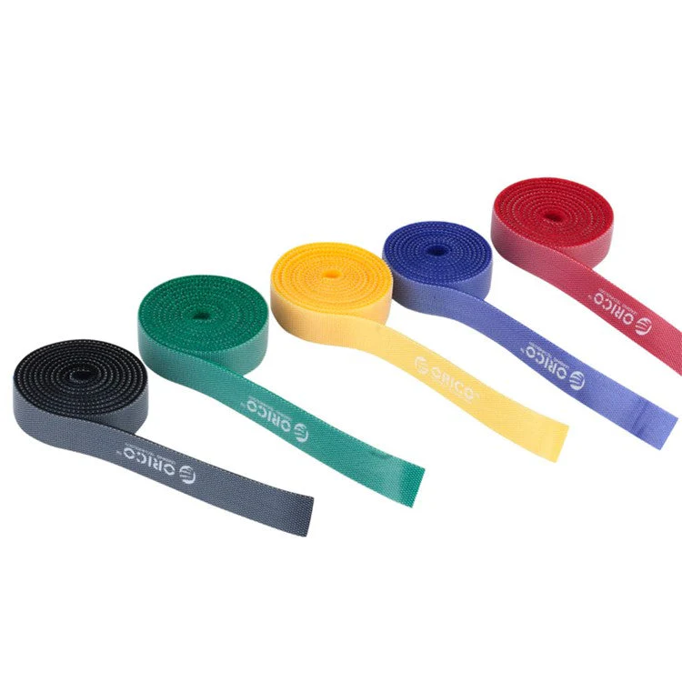 ORICO CBT-1S Reusable Dividable Cable Tie Wire Organizer 1m/3.3ft - Black - Image 8