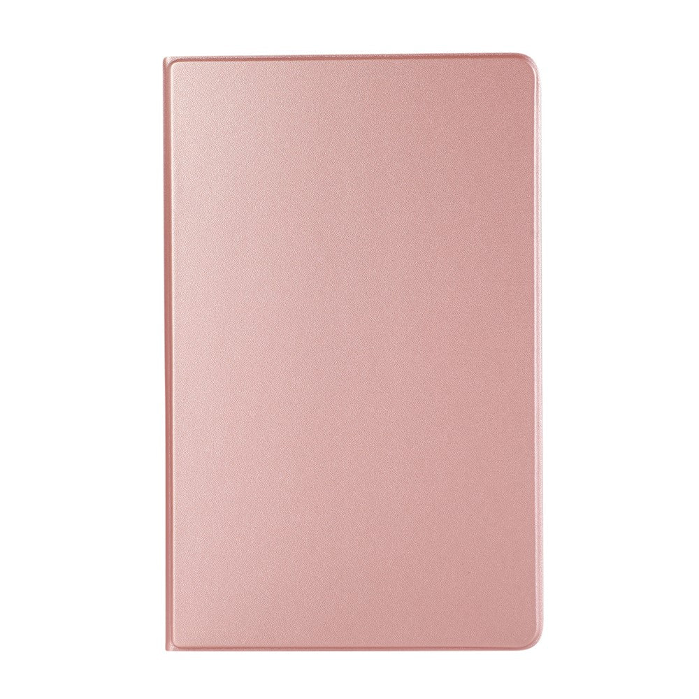 Plain Leather Stand Tablet Cover for Lenovo Tab M10 HD Gen 2 TB-X306X - Rose Gold - Image 4