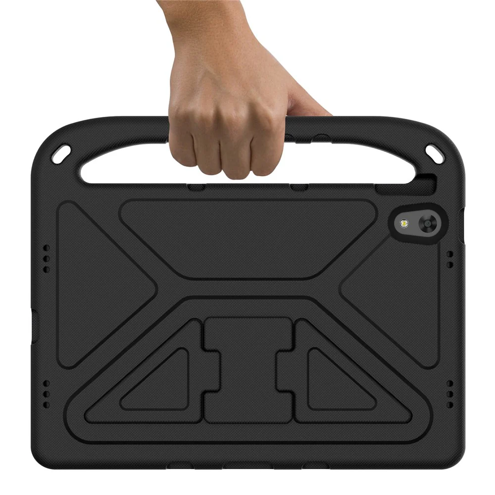 Portable Handle EVA Tablet Protective Case Cover with Kickstand for Lenovo Tab P11 TB-J606F / Tab P11 5G - Black - Image 5
