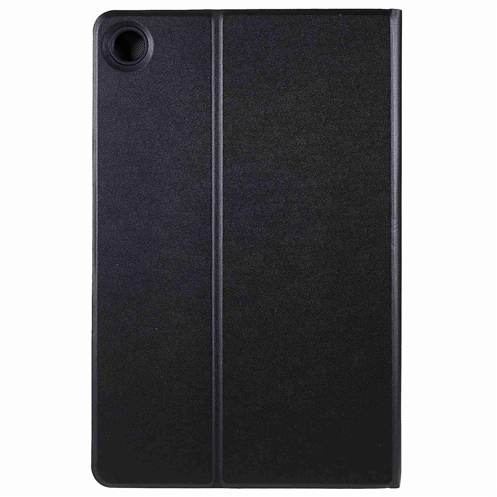 PU Leather Drop-Proof Case for Lenovo Tab M10 Plus (3rd Gen) / Xiaoxin Pad 2022 10.6 inch Tablet Stand Cover - Black - Image 4