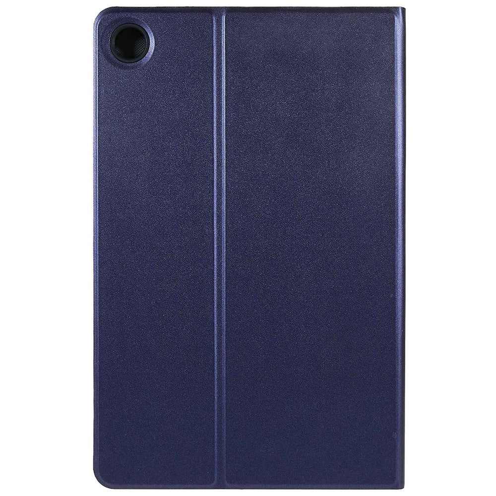 PU Leather Drop-Proof Case for Lenovo Tab M10 Plus (3rd Gen) / Xiaoxin Pad 2022 10.6 inch Tablet Stand Cover - Blue - Image 4