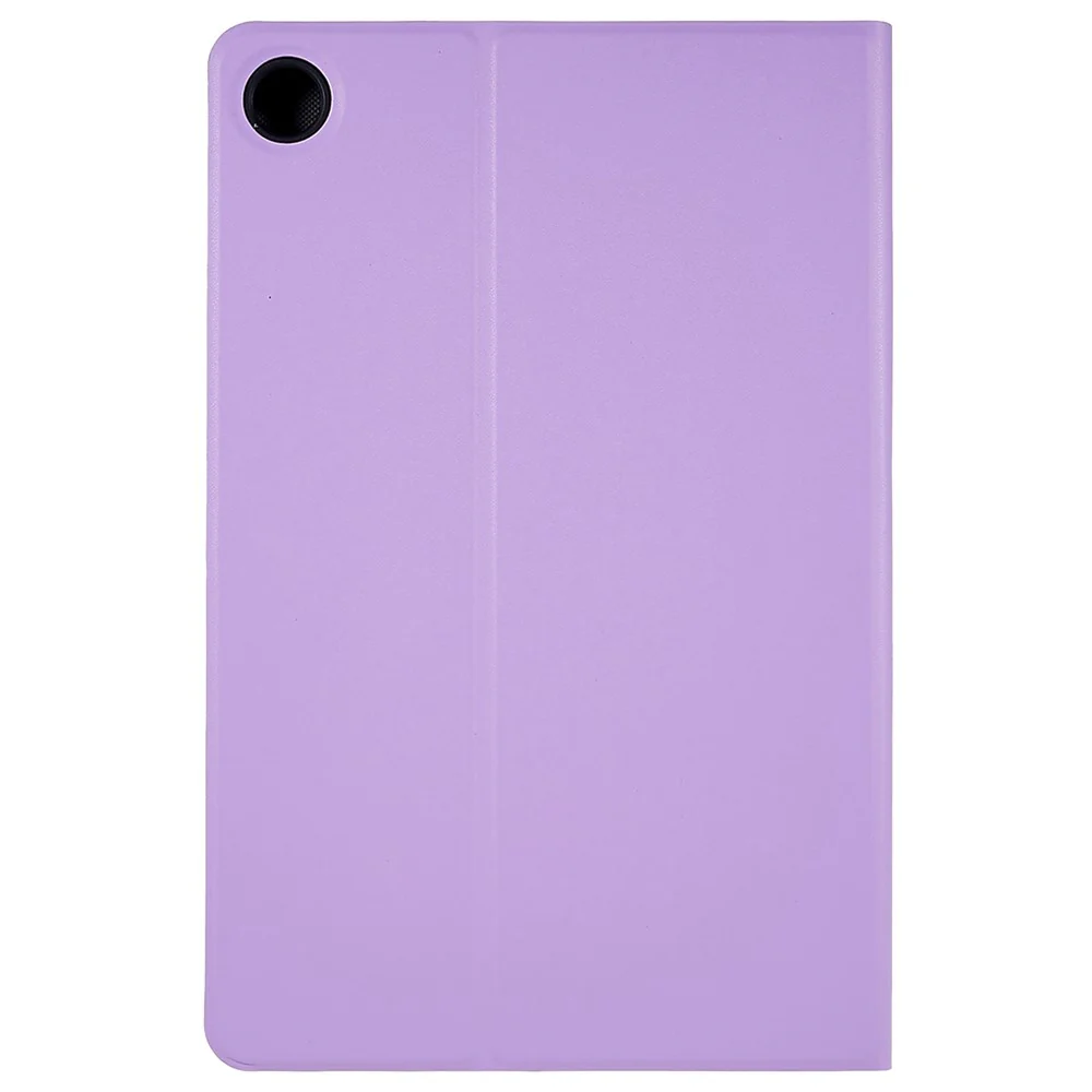 PU Leather Drop-Proof Case for Lenovo Tab M10 Plus (3rd Gen) / Xiaoxin Pad 2022 10.6 inch Tablet Stand Cover - Purple - Image 4