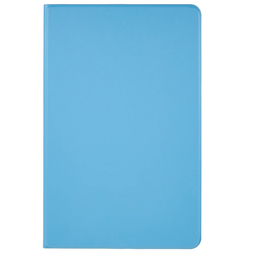 PU Leather Drop-Proof Case for Lenovo Tab M10 Plus (3rd Gen) / Xiaoxin Pad 2022 10.6 inch Tablet Stand Cover - Sky Blue - Image 2