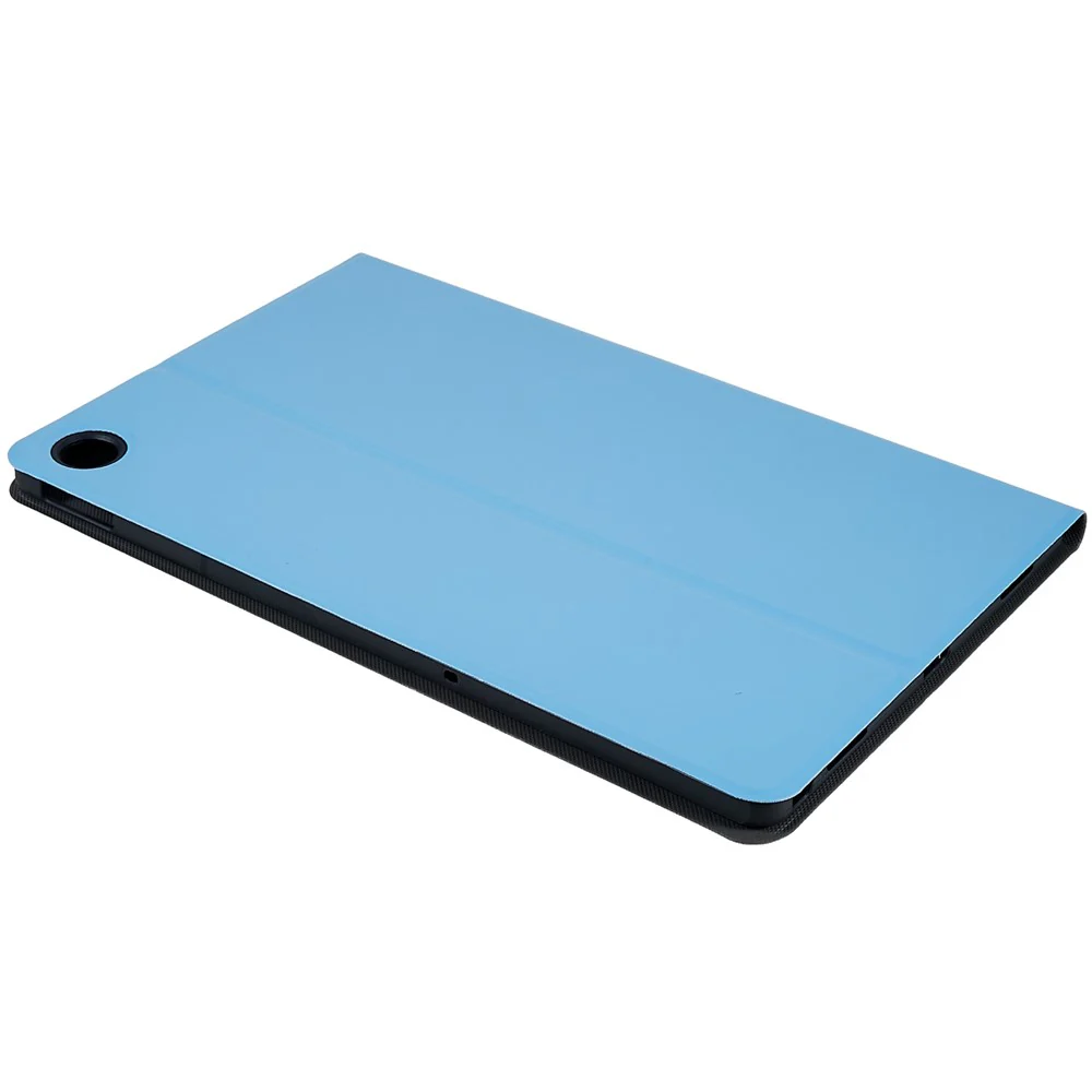 PU Leather Drop-Proof Case for Lenovo Tab M10 Plus (3rd Gen) / Xiaoxin Pad 2022 10.6 inch Tablet Stand Cover - Sky Blue - Image 6