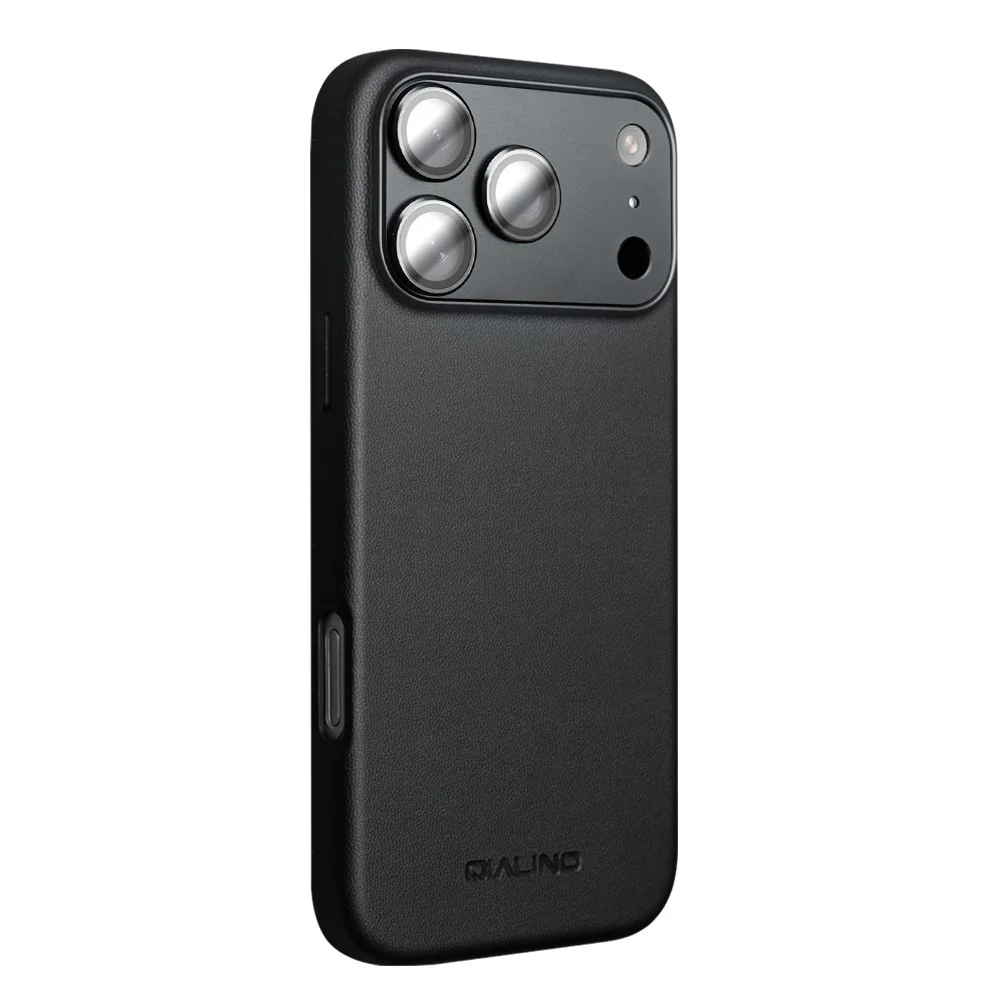 QIALINO For iPhone 17 Pro Max Case PC+Silicone Phone Cover Compatible with MagSafe - Image 3