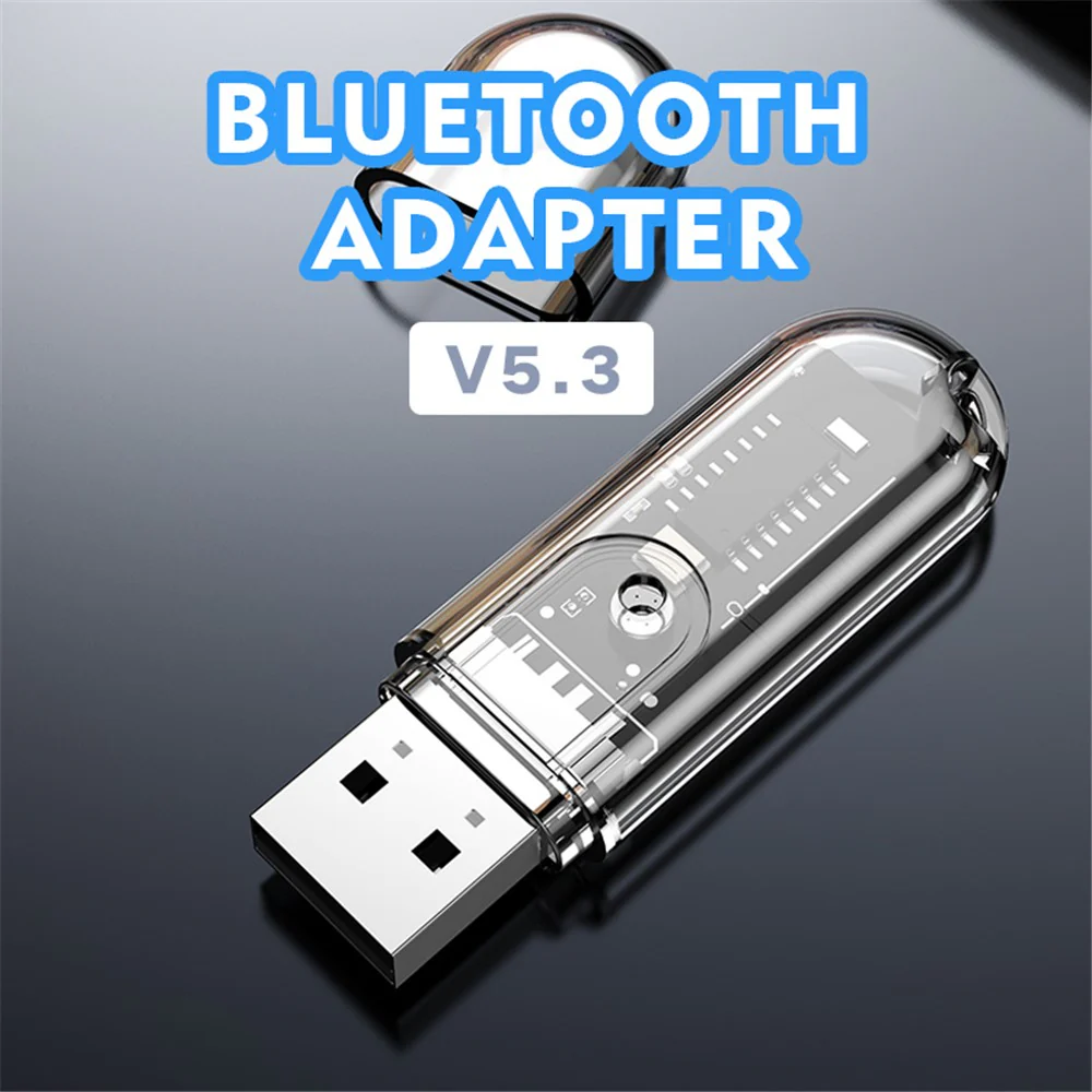 R10 Bluetooth-compatible 5.3 USB Dongle Audio Receiver Wireless Adapter for Car Audio Speaker Amplifier - Image 3