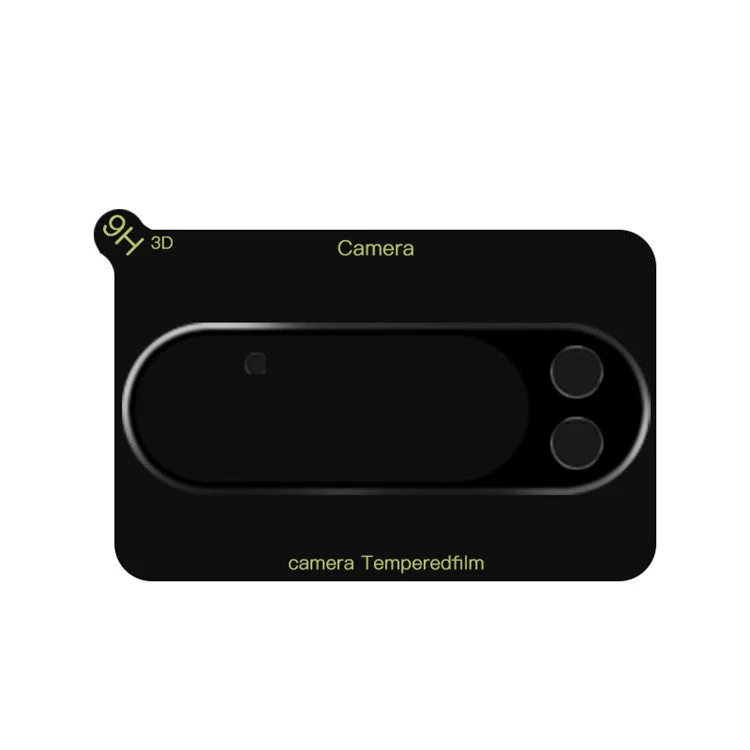 RURIHAI For Google Pixel 9 Pro Camera Lens Protector Silk Printing HD Clear Lens Film - Image 4