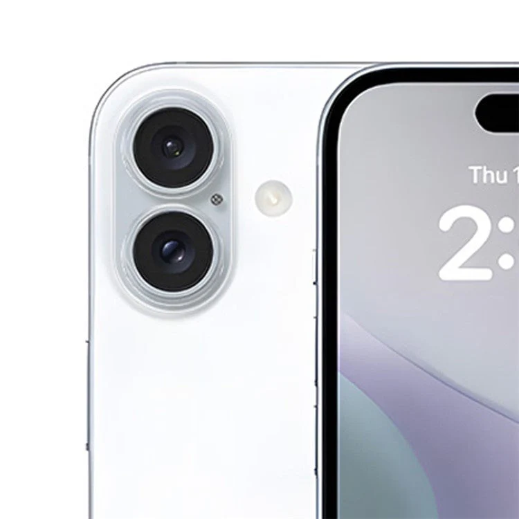 RURIHAI For iPhone 16 Plus / 16 3D Camera Lens Protector High Aluminum-Silicon Glass - Image 2