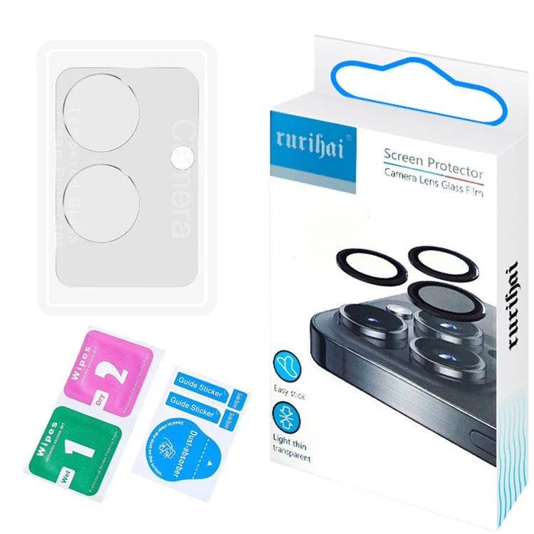 RURIHAI For Realme C61 4G Camera Lens Protector 0.2mm Ultra Thin Lens Film - Image 5