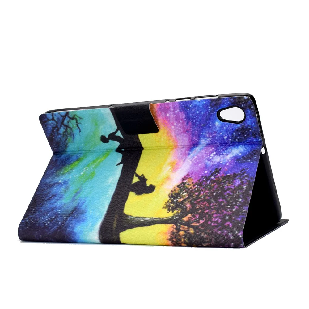 Shock-Proof Pattern Printing Leather Full Protection Tablet Case for Lenovo Tab M10 HD Gen 2 X306 - Starry Sky - Image 7