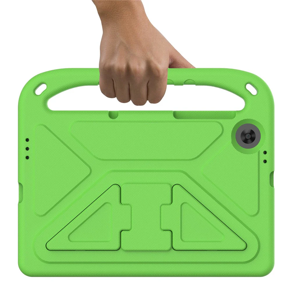 Shockproof Anti-Drop Light-Weight EVA Protective Cover with Kickstand Handle for Lenovo Tab M10 HD Gen 2 / TB-X306F / TB-X306X 10.1 inch - Green - Image 2