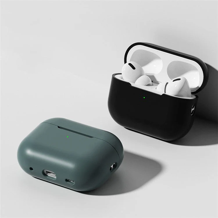 Shockproof Case for AirPods Pro 2 / Pro Silicone Case Bluetooth Headset Cover with Strap - White - Image 7