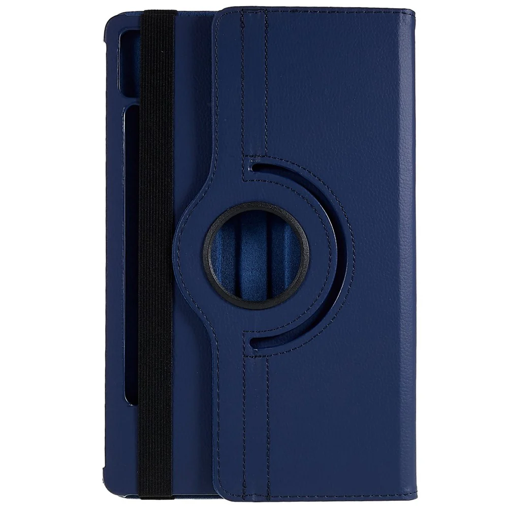 Shockproof Case for Lenovo Tab P11 Pro Gen 2, 360 Degree Rotating Stand Tablet Protector PU Leather + PC Cover Shell - Blue - Image 4